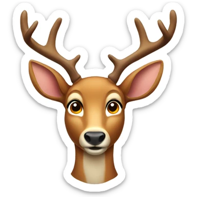 Deer like Bambi sticker