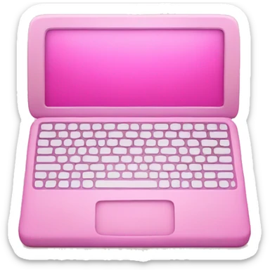 Pink Mac book sticker