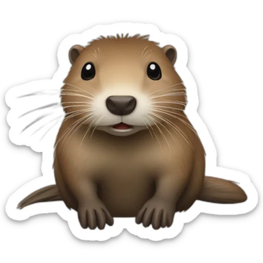 nutria sticker