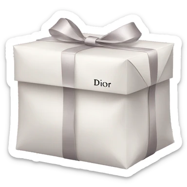 dior package sticker