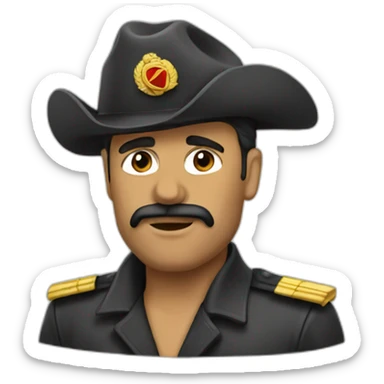 el comandante sticker