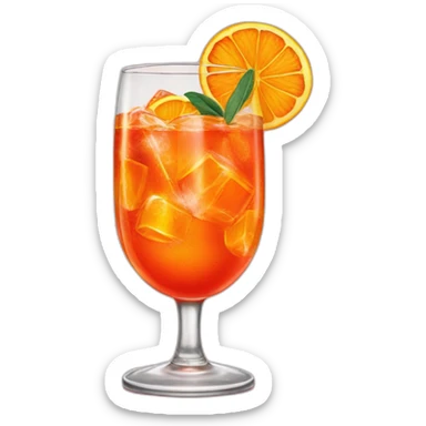 Spritz Aperol cocktail sticker
