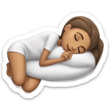 Ariana Grande sleeping sticker