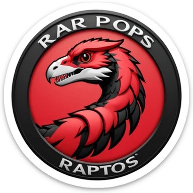 Nba raptors logo sticker