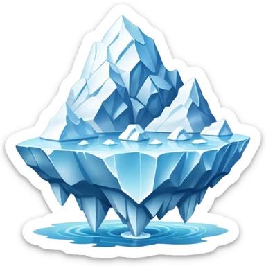 Iceberg sticker