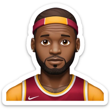 LeBron james sticker