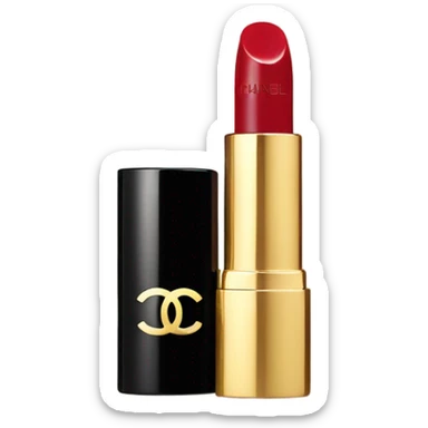 Chanel lip stick sticker