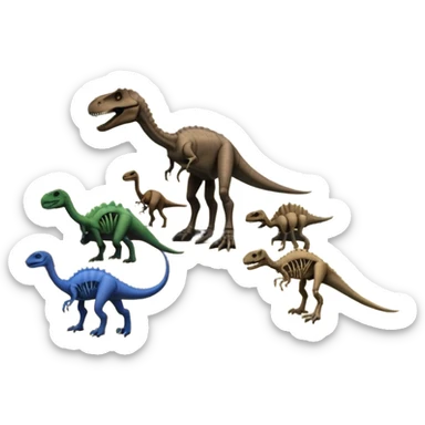 dinosaur Museum sticker