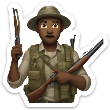 Hunters upset sticker