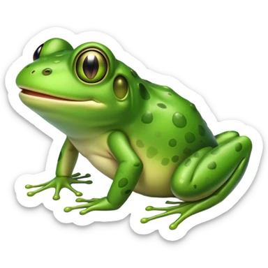 iOS style emoji of a livefr sticker