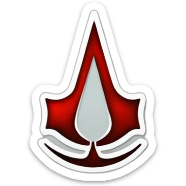 Assassin's Creed logo sticker