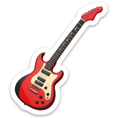 Snakebyte Guitar sticker