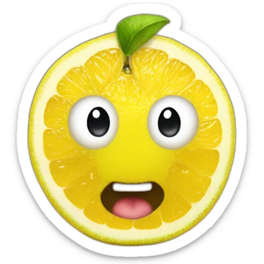citron moisi sticker