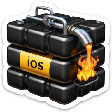 masut fuel oil sticker