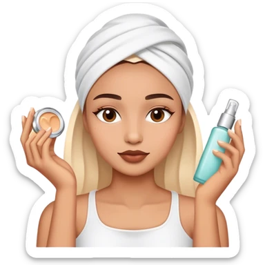 skincare sticker