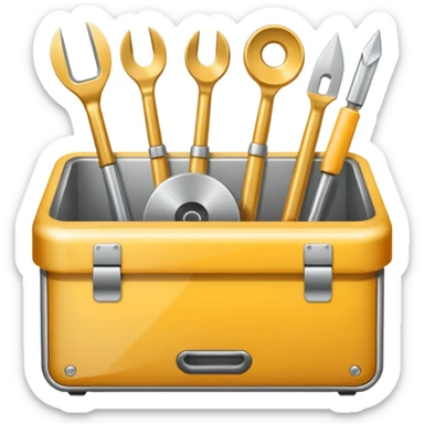 kit de herramientas sticker