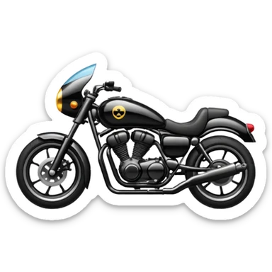 Motorbike sticker