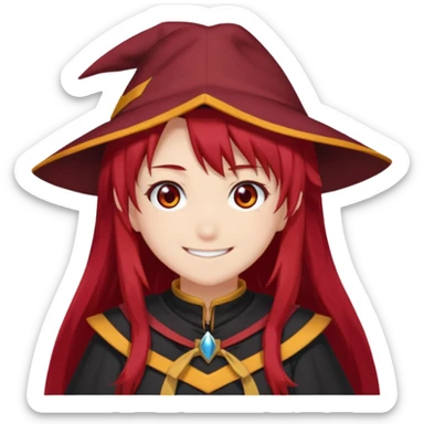 Megumin from konosuba sticker