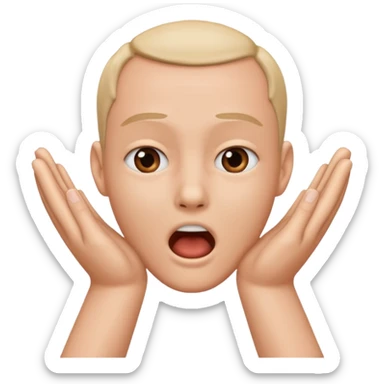 two hands gesturing a choking motion with no person included  sticker