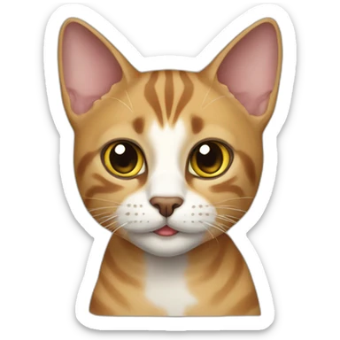 bengali-cat-male sticker