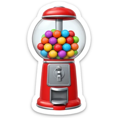 gumball mahine sticker
