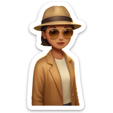 A parked car rests on the side of a long with a person outside , empty road stretching toward a golden sunset. The sky glows with warm colors, and the landscape ahead feels open, peaceful, and full of promise. love  sticker