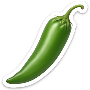 Green Chili sticker