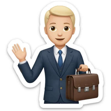 um emoji referente ao cargo de 01 sticker