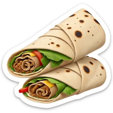 small shawarma sticker