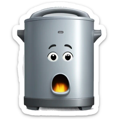 water boiler sticker