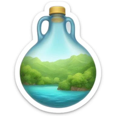 Bouteille d’eau  sticker