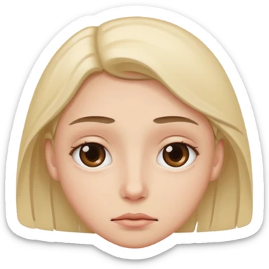 Ich bin ao müde sticker