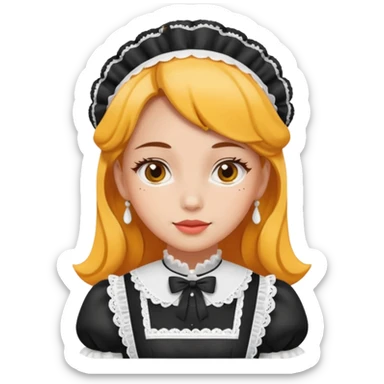 Mango maid sticker