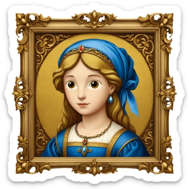 Renaissance painting
 sticker