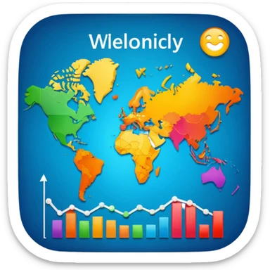 world economy sticker