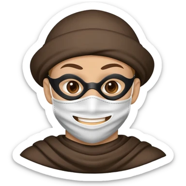 Make a robber discord emoji sticker