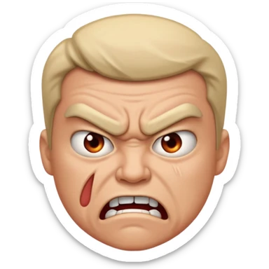 Tokat atan kişi sticker