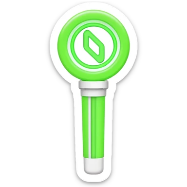 Nct light stick sticker