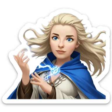 Storm Wizard sticker