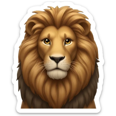 Lion sticker
