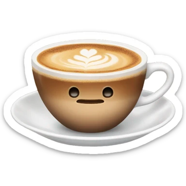 À cappuccino  sticker