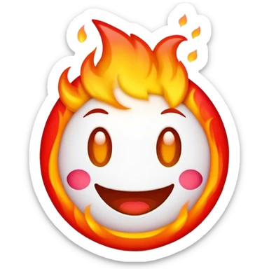 Grundform: Ein rundes Emoji mit dem Logo in der Mitte oder als stilisiertes Element.
	•	Farben: Rot und Weiß als Hauptfarben, um den Wiedererkennungswert des Logos beizubehalten.
	•	Ausdruck: Ein freundliches, positives Gesicht, das Offenheit und Gemeinschaft widerspiegelt.
	•	Zusätzliche Elemente: Eventuell dezente Lichtstrahlen oder eine kleine Flamme, um die spirituelle Dimension zu betonen. sticker