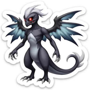 Duskull-Darkrai-Palkia-Fakémon-fusion (full body) sticker