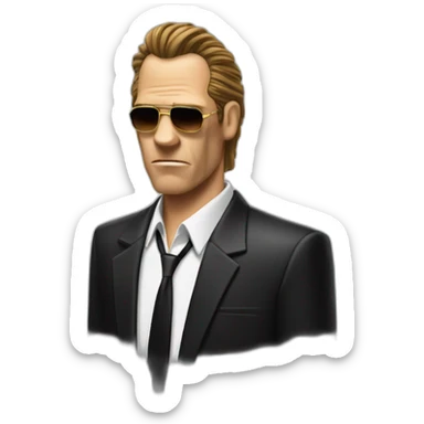 reservoir dogs eddie sticker