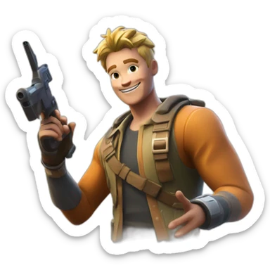 Fortnite Victory Royale sticker