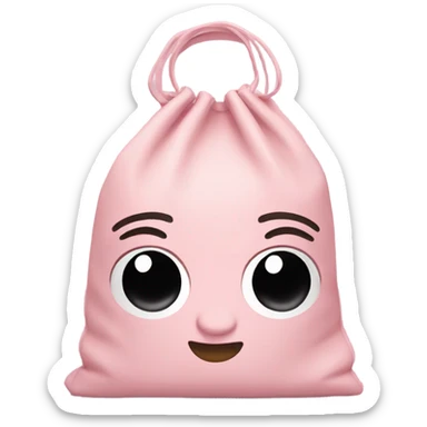 Light pink ep bag  sticker