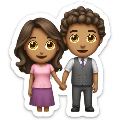 Parejas sticker