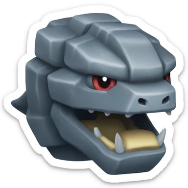 Onix the Pokemon sticker