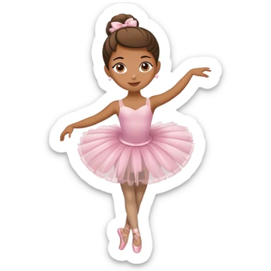Ballerina cappuccino  sticker