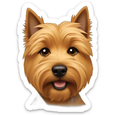 norwich terrier sticker
